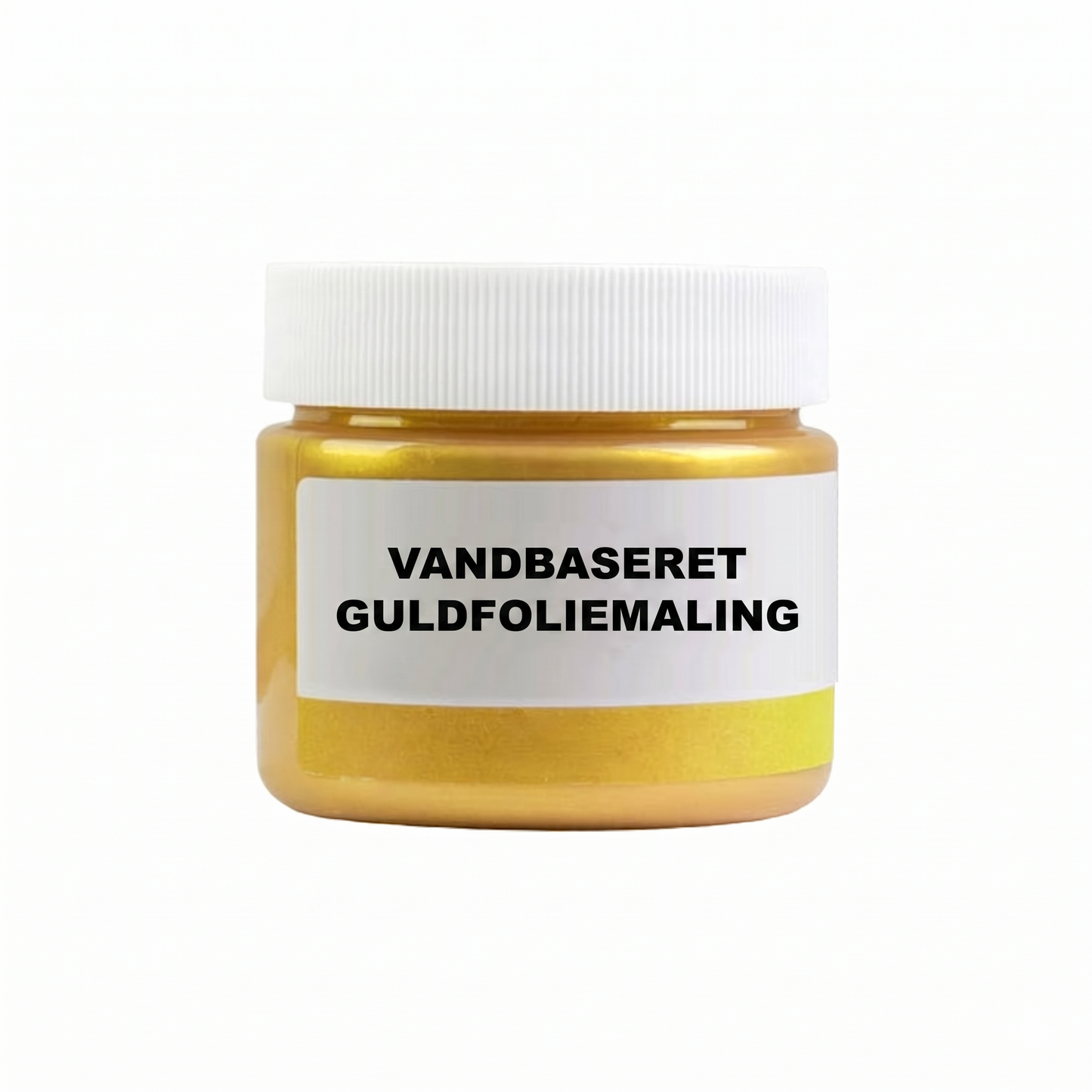 Vandbaseret Metallic Maling--Lugtfri Guld/Sølv