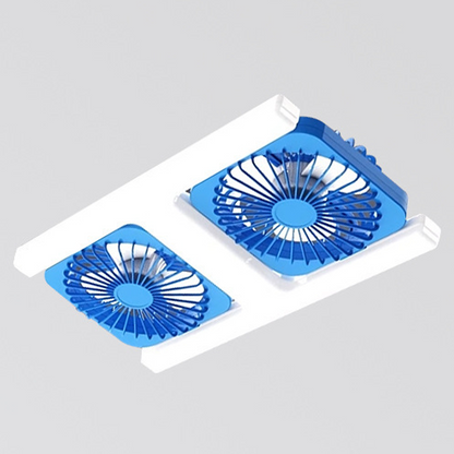 Loftventilator med LED-lys (60W) – Til standard fatning