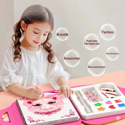 Prinsesse Makeover DIY Sæt (4 Aktiviteter, 172 Dele)