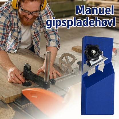 Håndholdt Gipshøvl og Kantskærer med Udskiftelige Blade – Præcis Fasning