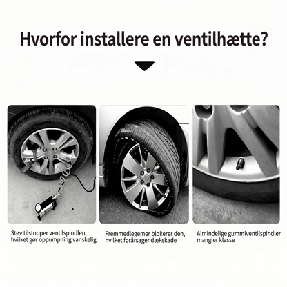 Selvlysende Ventilhætter: Universel Beskyttelse med Glow-Effekt