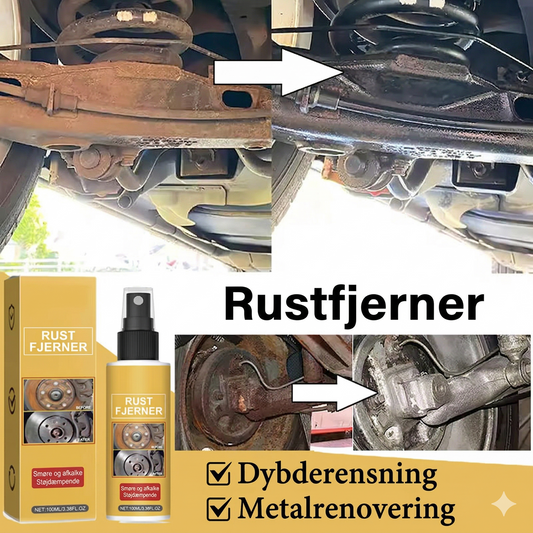 Professionel Spray til Fjernelse af Metalrust – Skånsom mod Bilens Lak