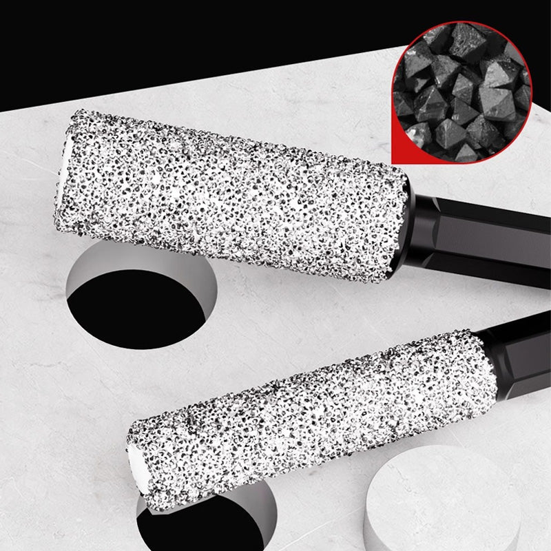 2-i-1 Diamant Tørbor og Sliber: Til Fliser, Glas og Marmor