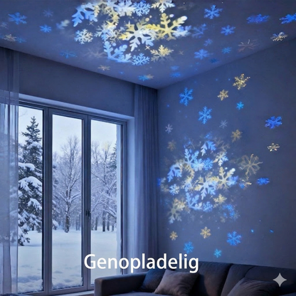 Dynamisk roterende LED-projektorlampe