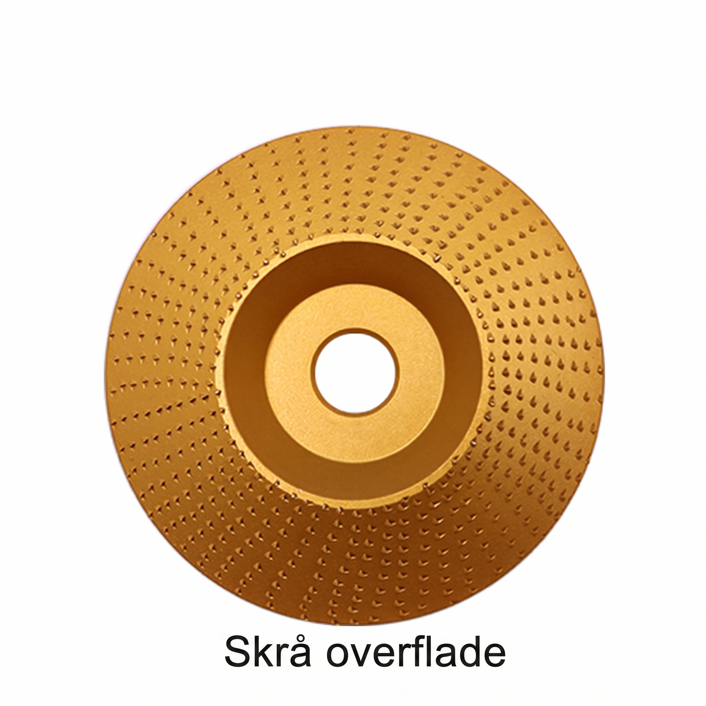 Slidstærk Træformnings- og Slibeskive til Vinkelsliber