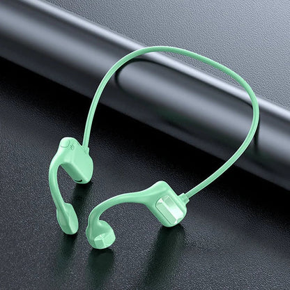 Trådløse Bone Conduction Høretelefoner – Open-Ear Design til Sport
