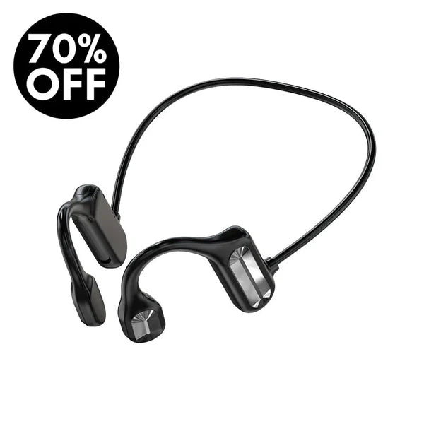 Trådløse Bone Conduction Høretelefoner – Open-Ear Design til Sport
