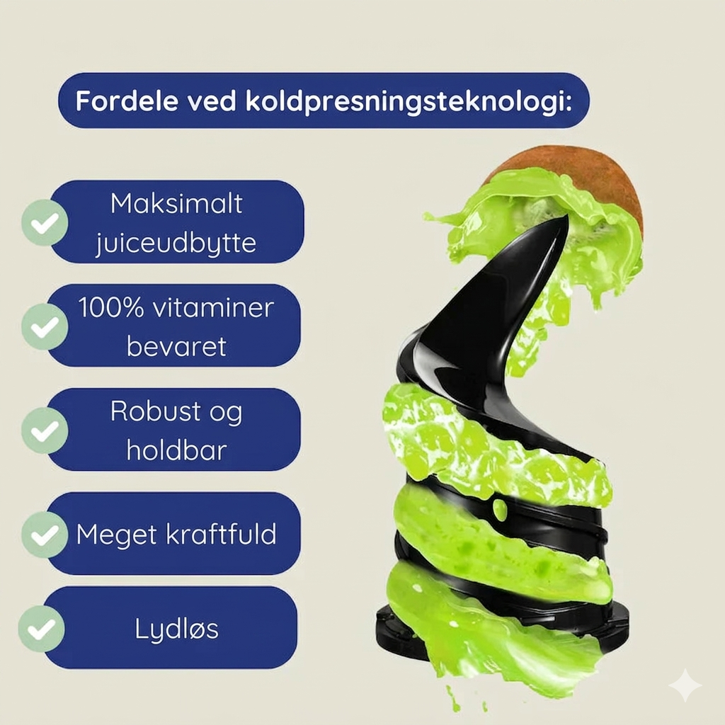 Fuldautomatisk Juicer med Stor Åbning – Pres Hele Frugter og Grøntsager Uden Forskæring