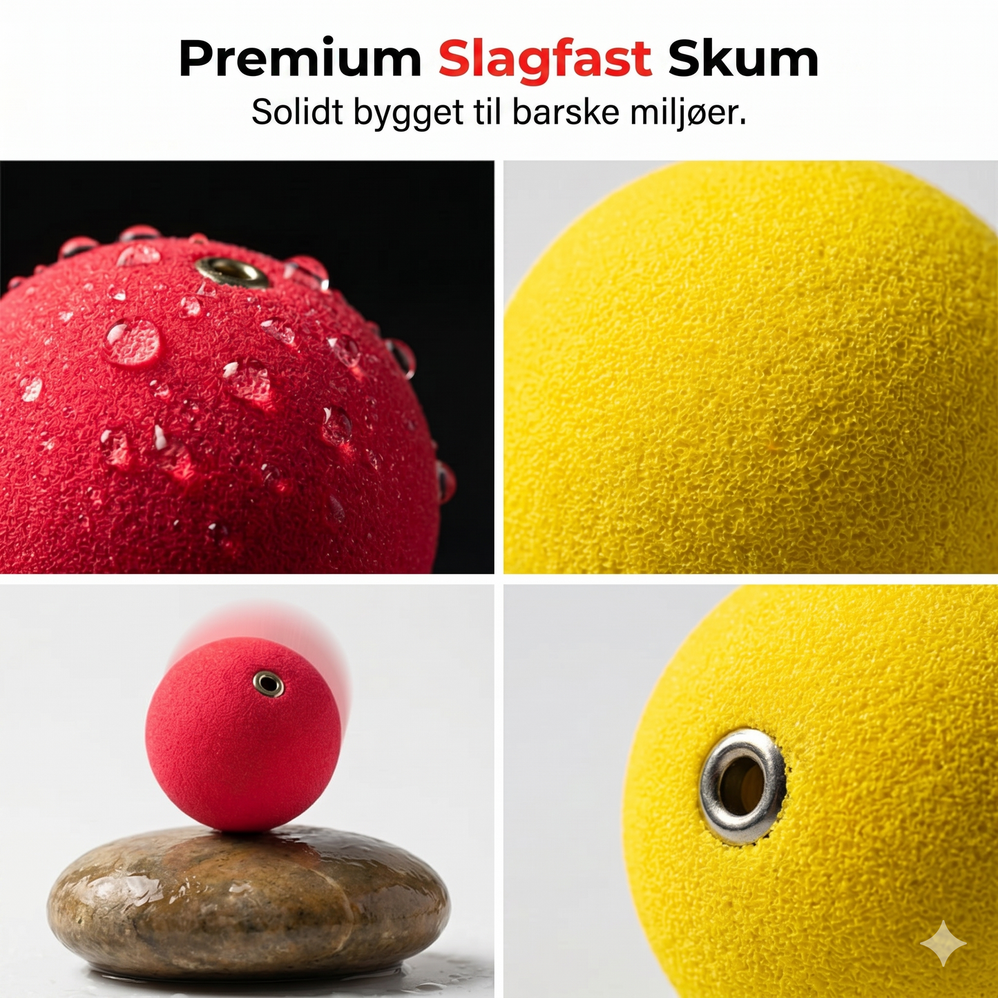 Komplet Vægtet Fiskeflådsæt (Høj Synlighed)