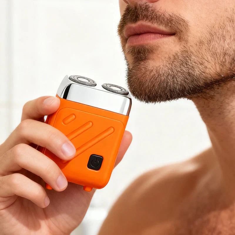 Bærbar Mini Barbermaskine (108g) – Genopladelig og Perfekt til Rejsen