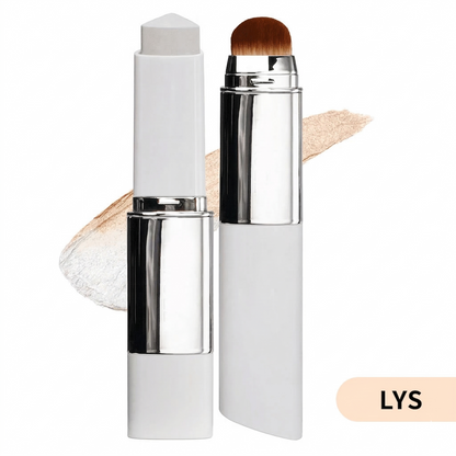 All-in-One Skønheds-Stick – Foundation, Hudpleje & Børste
