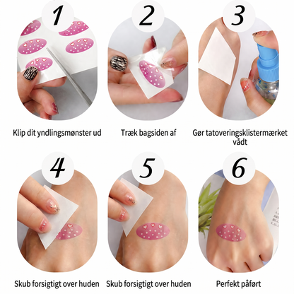 Vandfaste Øjenskygge-Tatoveringer: Fejlfri Festmakeup på Få Sekunder