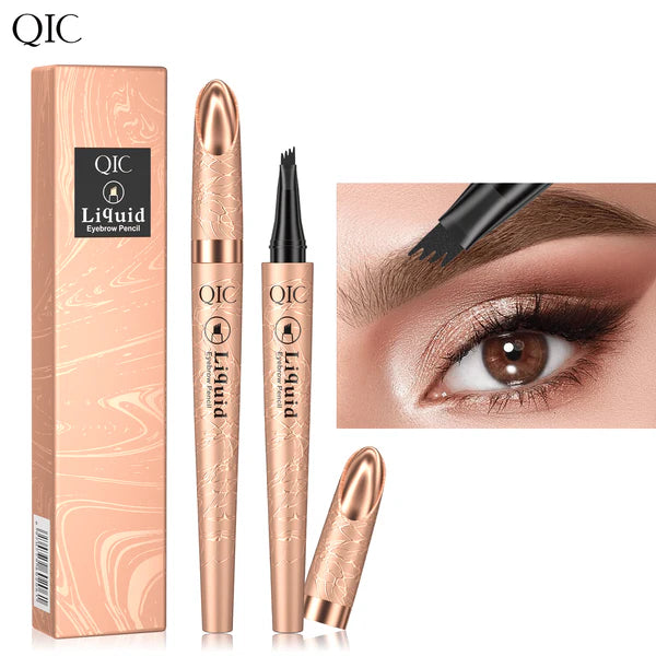 Vandfast 3D Øjenbrynspen med Microblading-Effekt