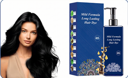 2-i-1 Hårfarve Shampoo med 90 Dages Holdbarhed