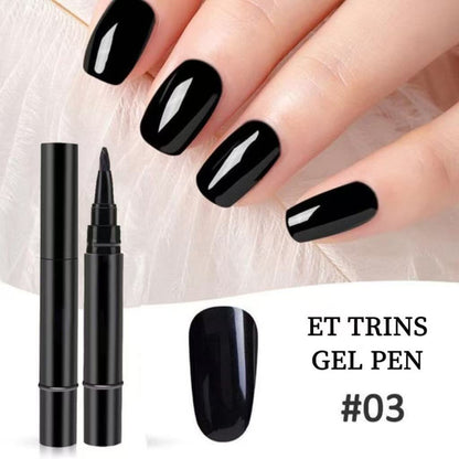 3-i-1 Vandbaseret Harpiks LED/UV Gel Neglepen uden Base- og Topcoat