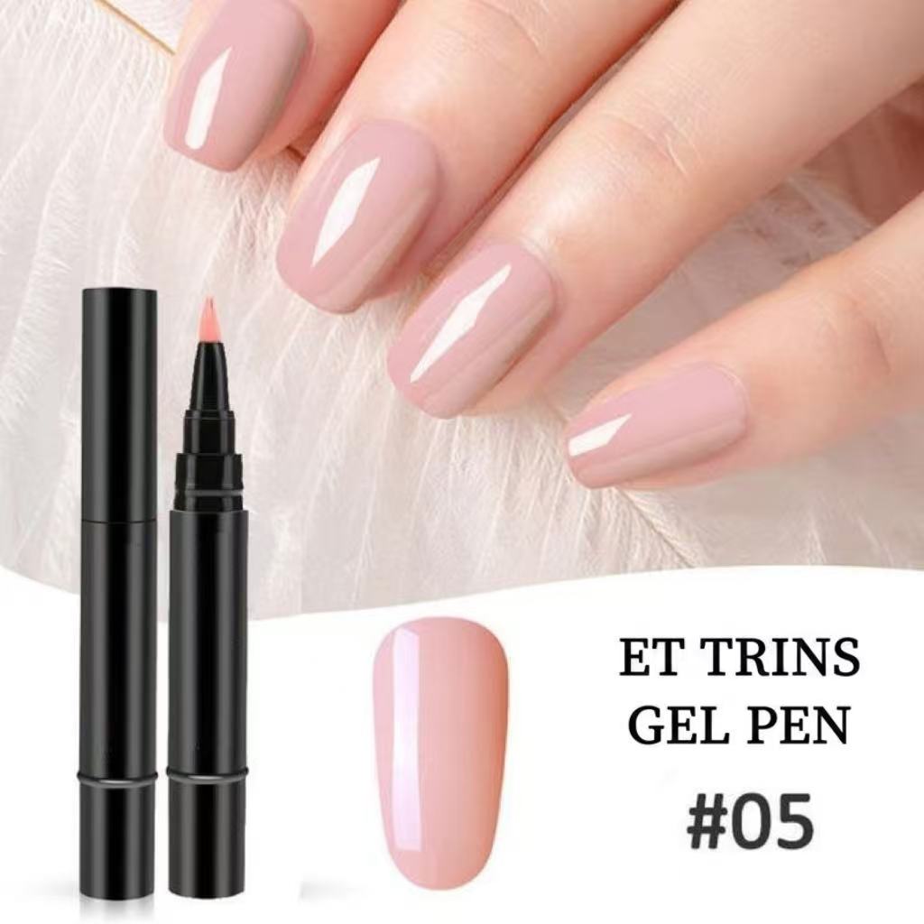 3-i-1 Vandbaseret Harpiks LED/UV Gel Neglepen uden Base- og Topcoat