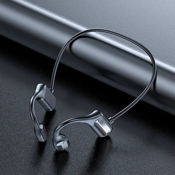 Trådløse Bone Conduction Høretelefoner – Open-Ear Design til Sport