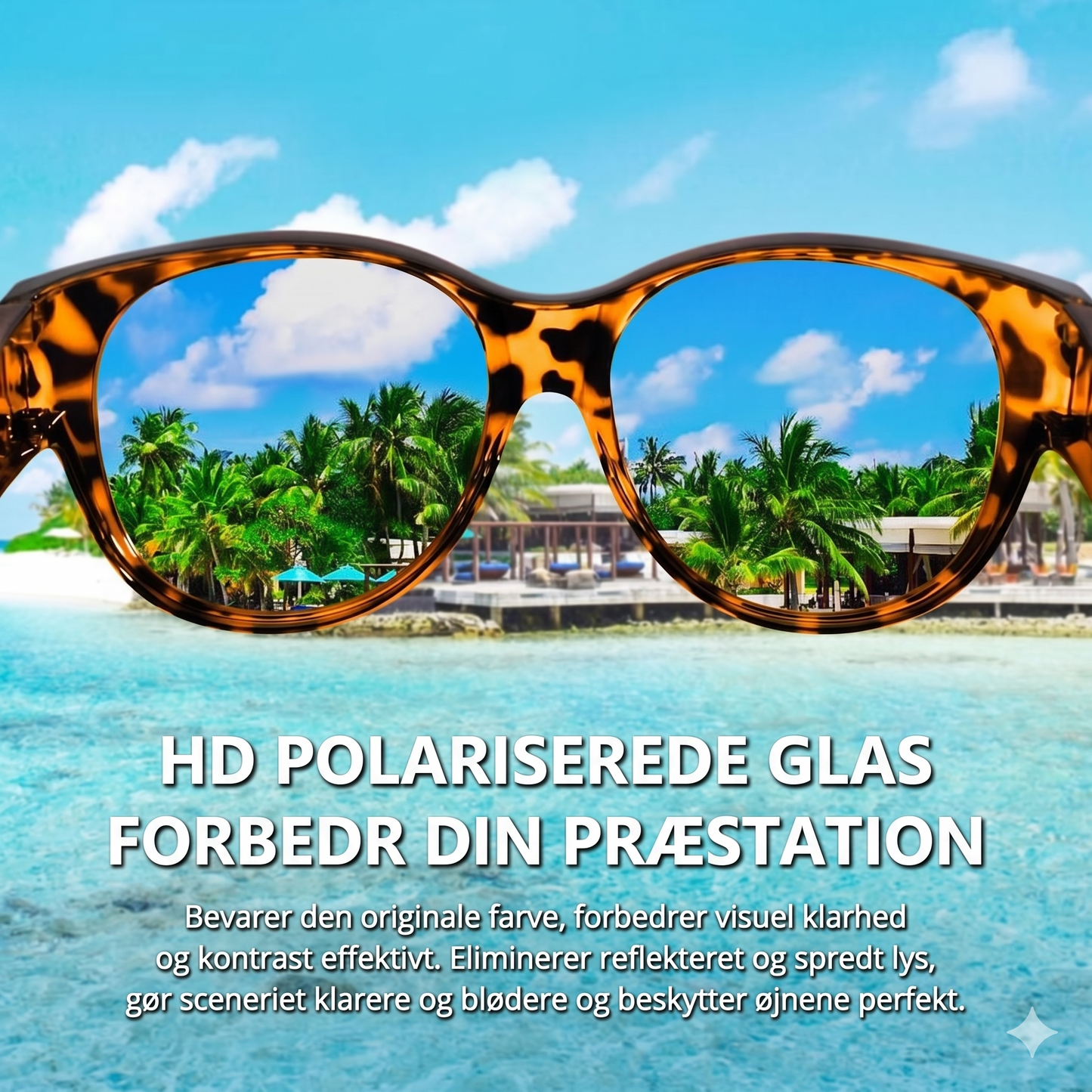 Cat-Eye Fit-Over Solbriller: Polariseret UV400-Beskyttelse