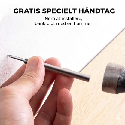 100-Pak Dobbelt-hovedede Panelsøm – Usynlig & Borefri Montering