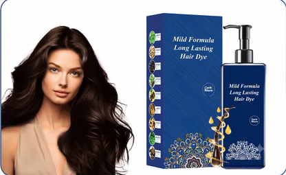 2-i-1 Hårfarve Shampoo med 90 Dages Holdbarhed
