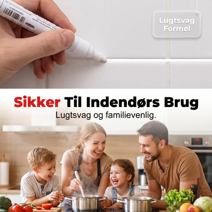 Vandtæt Keramisk Fugemarkør (Oliebaseret) – Flere Farver