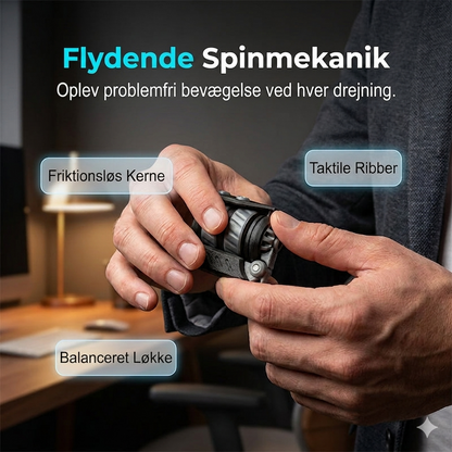 Mekanisk Fidget Spinner Nøglering til Stresslindring
