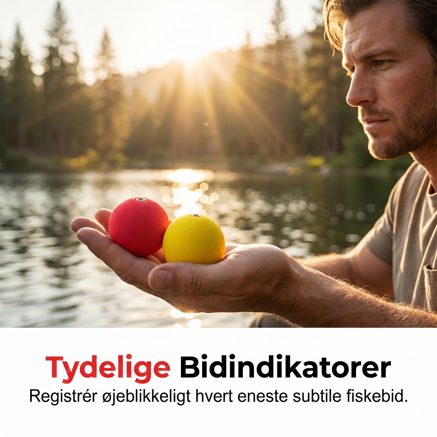 Komplet Vægtet Fiskeflådsæt (Høj Synlighed)