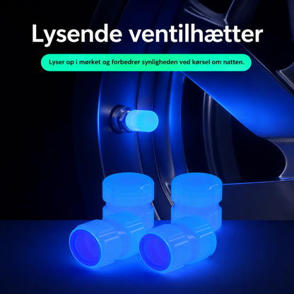 Selvlysende Ventilhætter: Universel Beskyttelse med Glow-Effekt