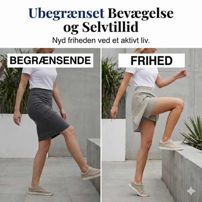 Afslappet Sommer-Skort med Stræktalje og Lommer