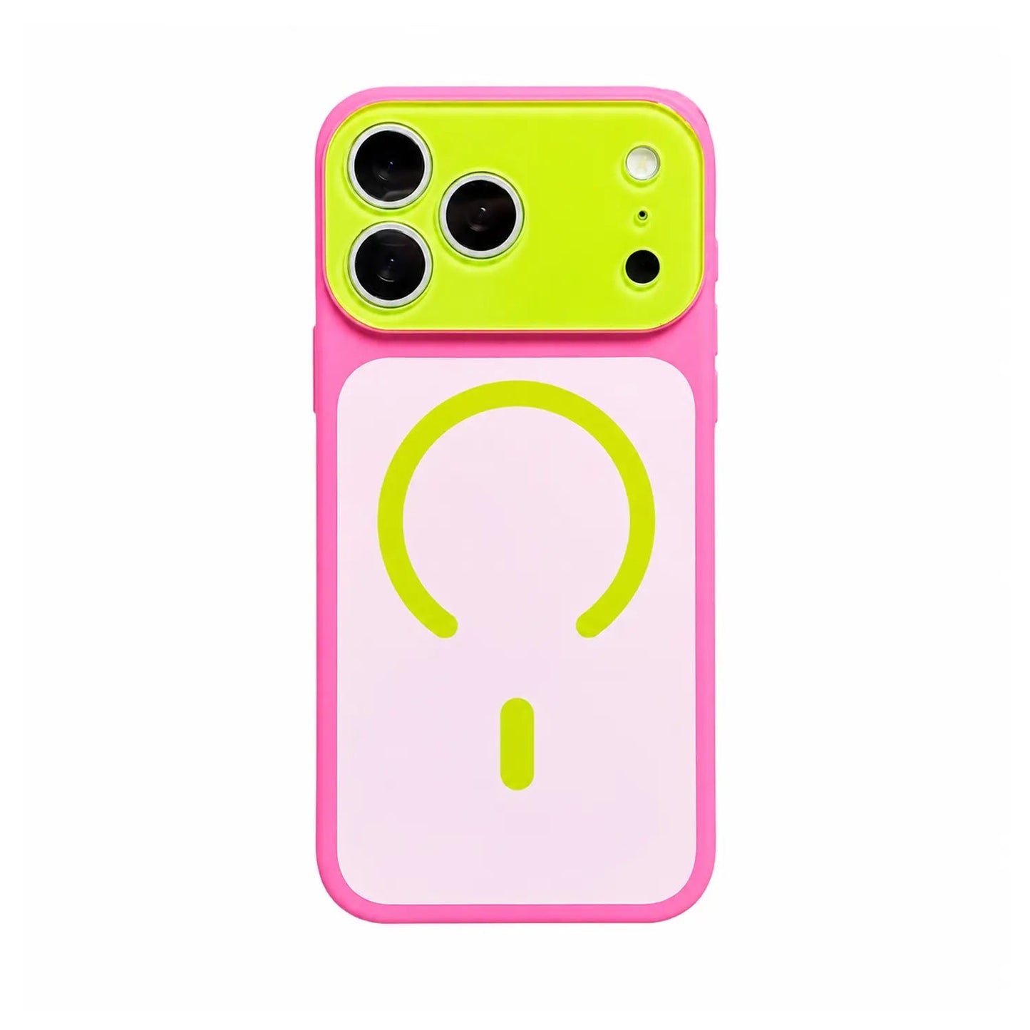 Moderne Dopamine Color Block Mobilcover – Ultratyndt mat PC-skal