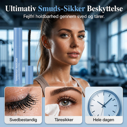 Vandfast Volumen-Mascara: Dramatisk Længde og Løft