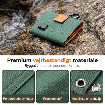 Foldbart Bærbart Solcellepanel med USB – Kompakt Oplader til Outdoor