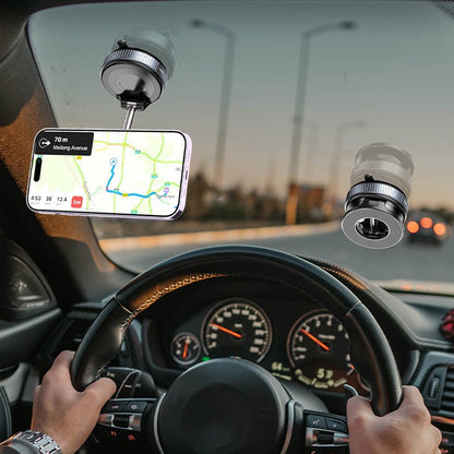 Mobilholder til Bilen med Kraftig Vakuum-Sugekop