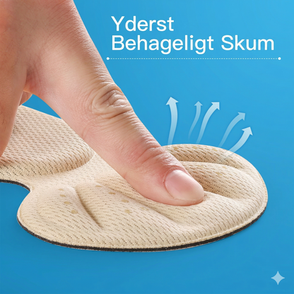 Klipbare Selvklæbende Hælindlæg – Anti-Slip og Beskyttelse mod Vabler