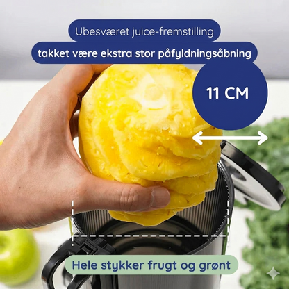 Fuldautomatisk Juicer med Stor Åbning – Pres Hele Frugter og Grøntsager Uden Forskæring