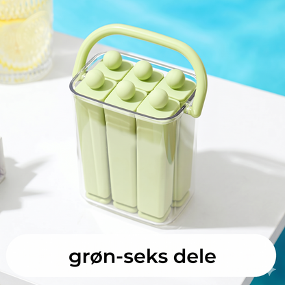 Fleksibel Silikone Isform til Isstave (Perfekt til Vandflasker)