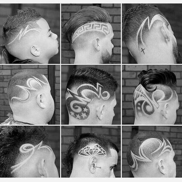 Professionel Trimmer i Metal til Mænd – Skarpe Konturer og Tæt Barbering