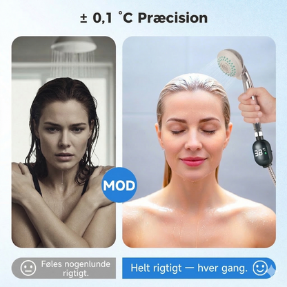 Letlæseligt digitalt badetermometer – Skånsom beskyttelse, øjeblikkelig temperaturvisning og babysikker