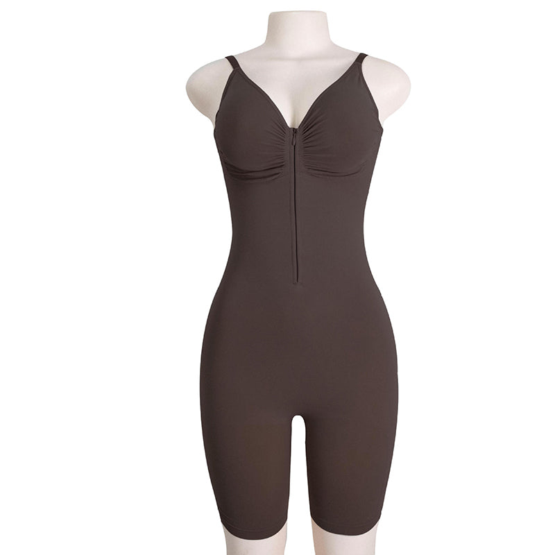 Shapewear Bodysuit med Numseløft og Lynlås