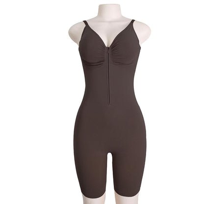 Shapewear Bodysuit med Numseløft og Lynlås