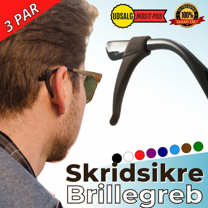 Skridsikre Brillestoppere i Blød Silikone