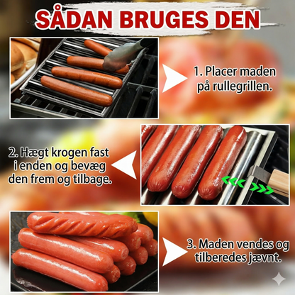 Pølserulle til Grillen – Sikker, Nem og Jævn Tilberedning