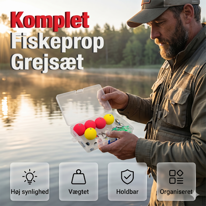 Komplet Vægtet Fiskeflådsæt (Høj Synlighed)