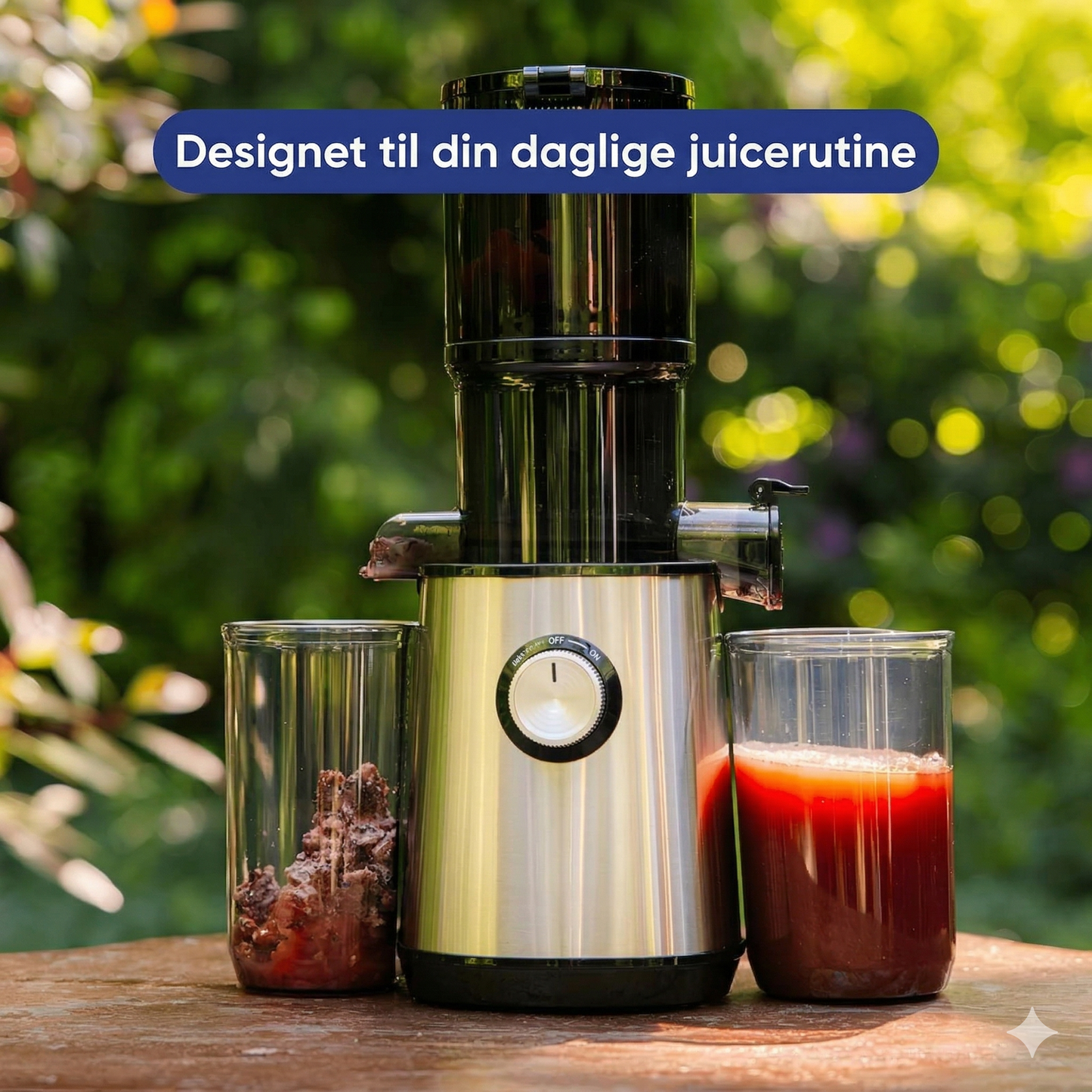 Fuldautomatisk Juicer med Stor Åbning – Pres Hele Frugter og Grøntsager Uden Forskæring
