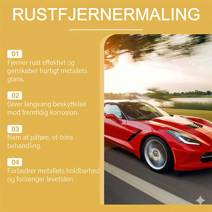 Professionel Spray til Fjernelse af Metalrust – Skånsom mod Bilens Lak