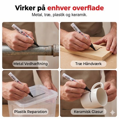 Vandtæt Keramisk Fugemarkør (Oliebaseret) – Flere Farver