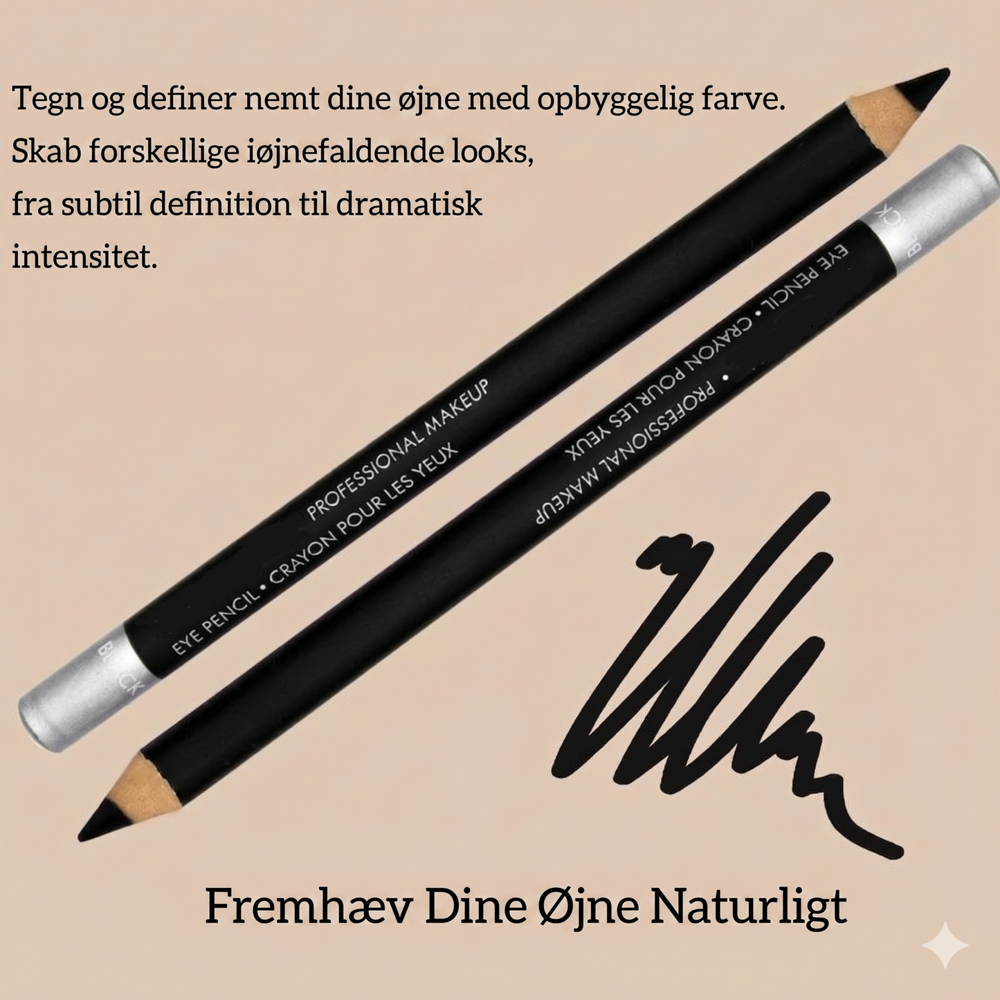 Blød og Langtidsholdbar Eyeliner-blyant