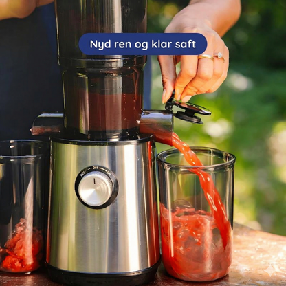 Fuldautomatisk Juicer med Stor Åbning – Pres Hele Frugter og Grøntsager Uden Forskæring