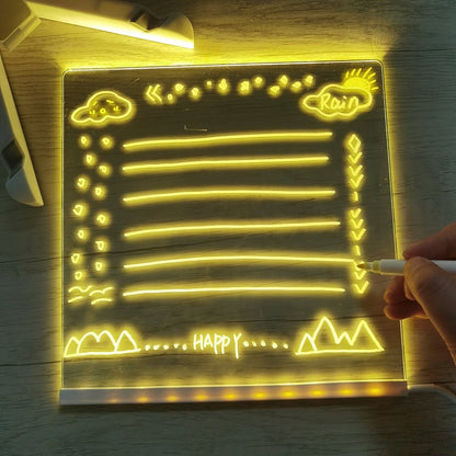 Tyndt LED-lysbord med jævn belysning til tegning og design