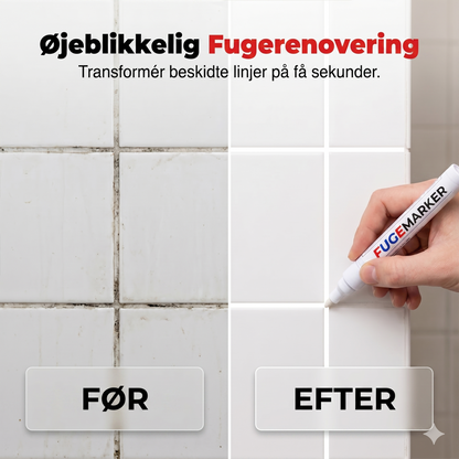 Vandtæt Keramisk Fugemarkør (Oliebaseret) – Flere Farver